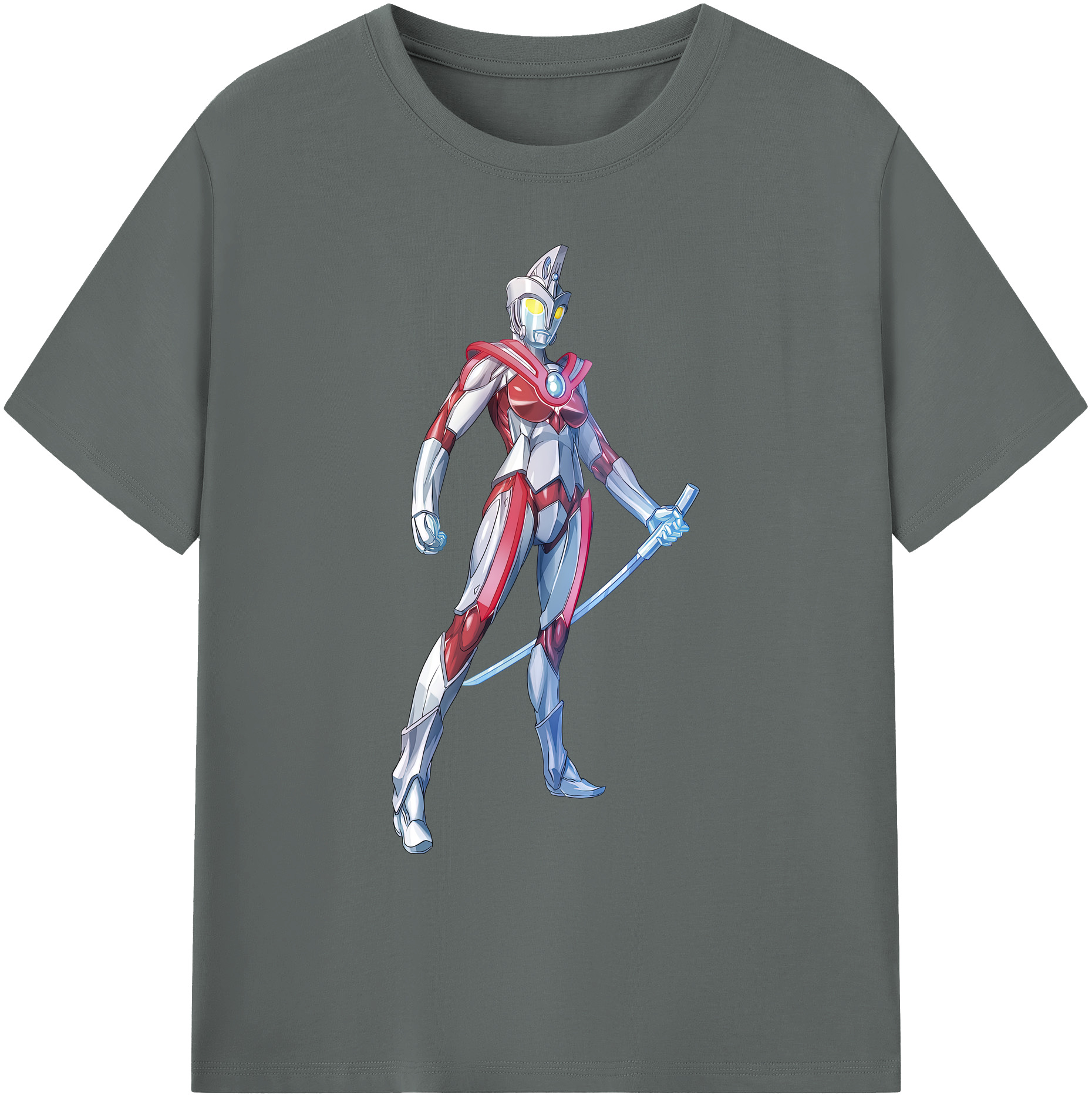 （画像用） ウルトラマン Ultraman 綿100％ メンズ半袖Tシャツ｜肌触りやわらか＆通気性